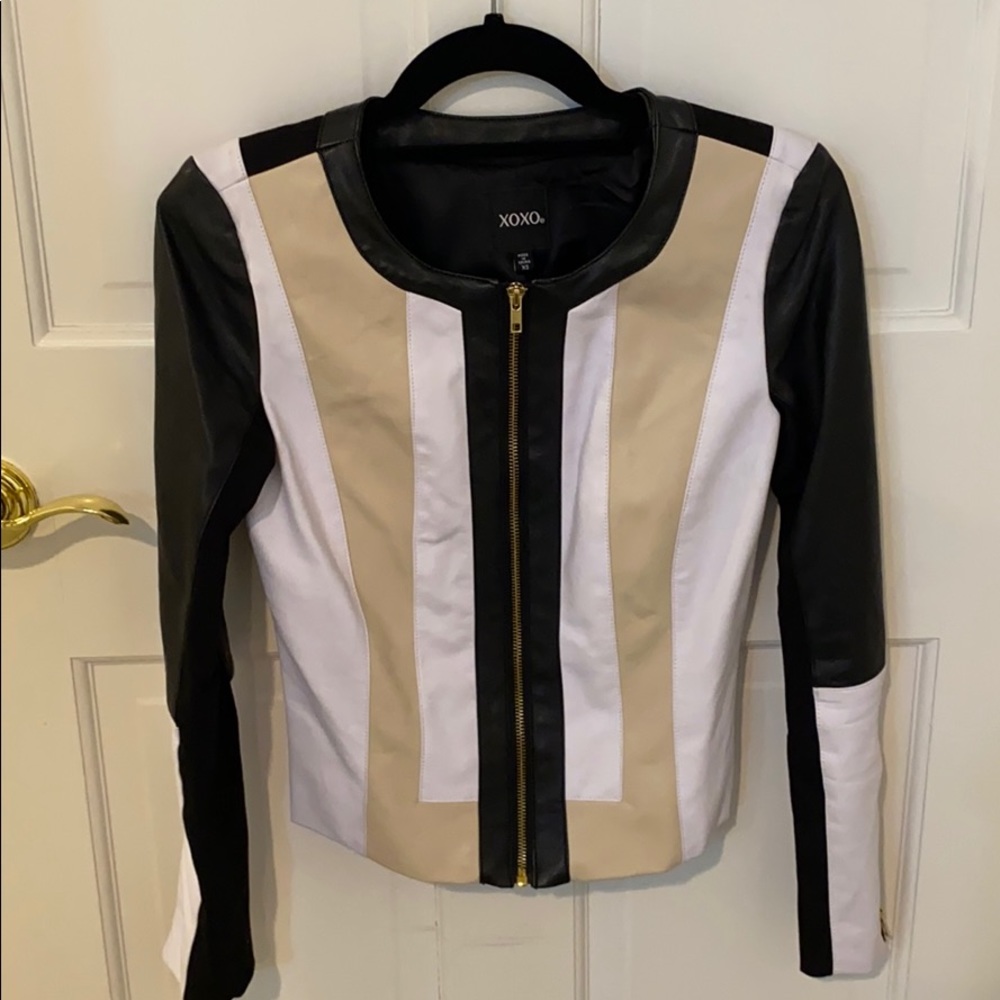 XOXO leather jacket